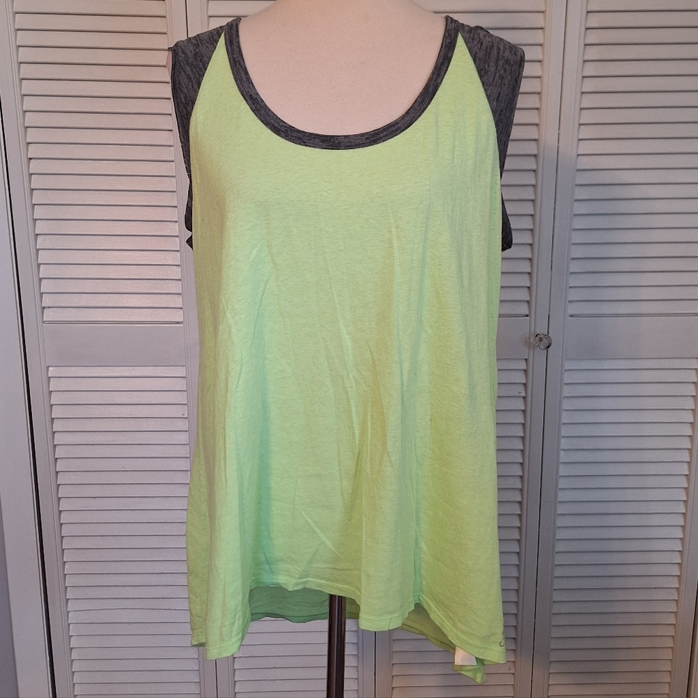 Calvin Klein Performance Hi Low Tank Top LG *D1
